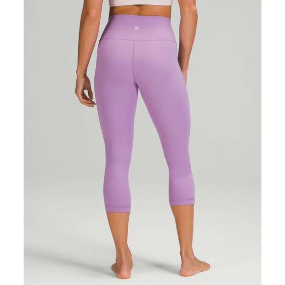 Lululemon Wunder Under High-Rise Tight 25" Luxtreme Wisteria Purple Size 4 EUC! - Picture 1 of 9